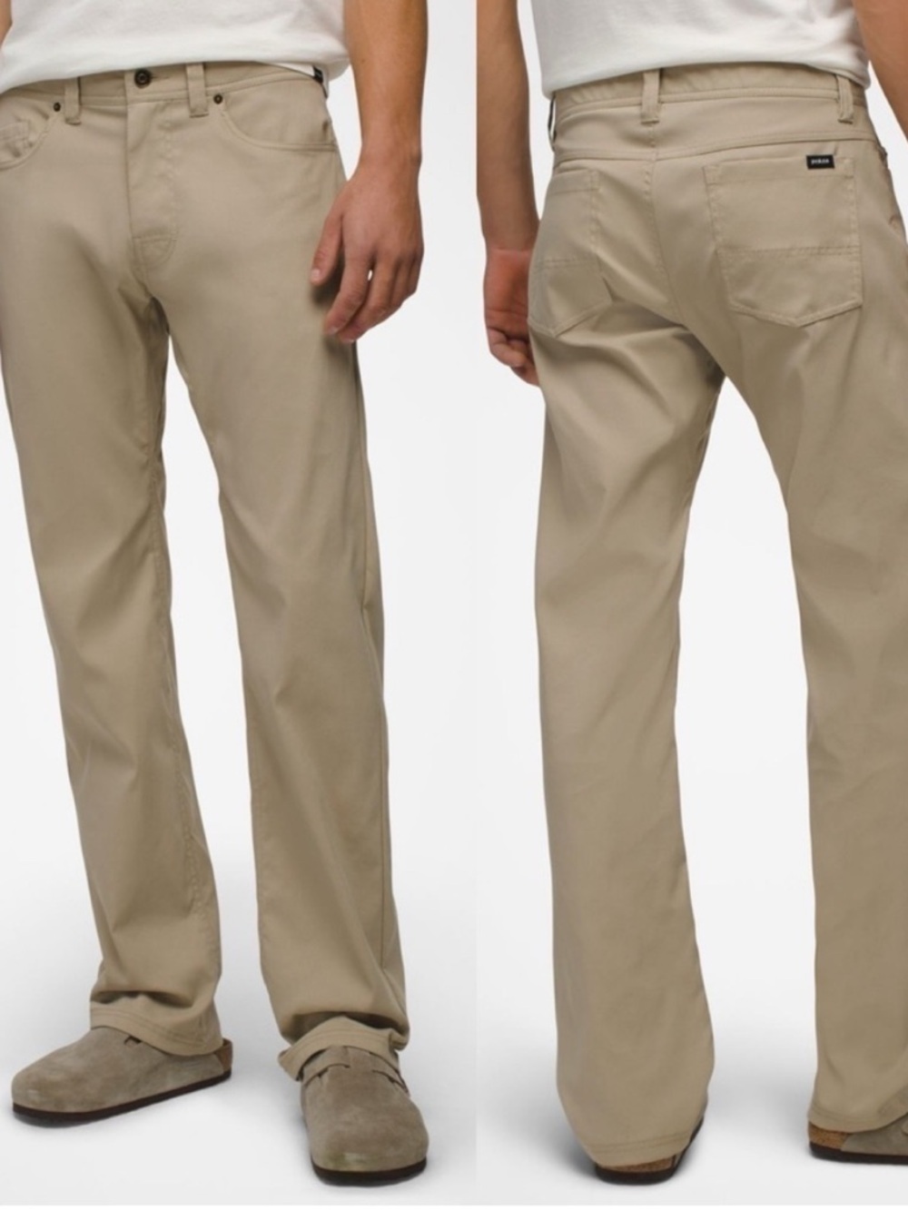 PrAna Brion Slim-Fit Pant in Sandbar 33WX32L EUC